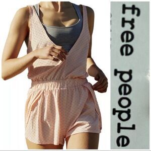 NWT Free People Movement Jog It Off Romper Size L